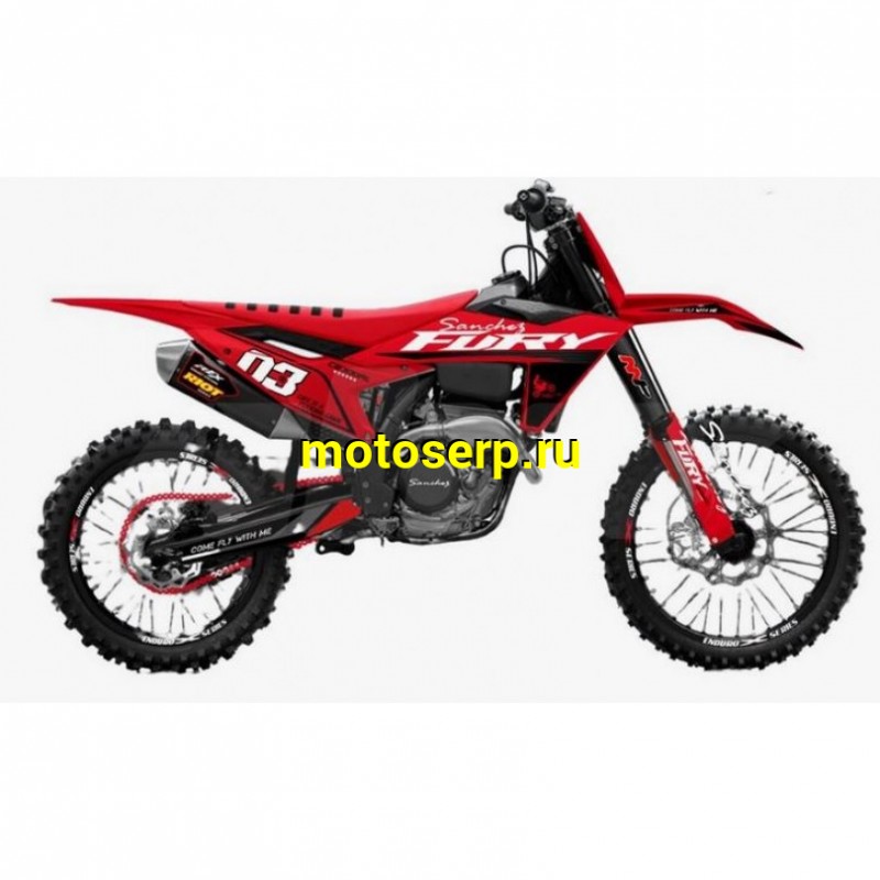 Купить  Мотоцикл Кросс/Эндуро Sanchez Fury YB300H (спортинв) LX176FMN, 4 клап,  MNT-Tech 41, сжат/отб, 21/18", USB, стоп. (шт) (ФОТО купить с доставкой по Москве и России, цена, технические характеристики, комплектация фото  - motoserp.ru
