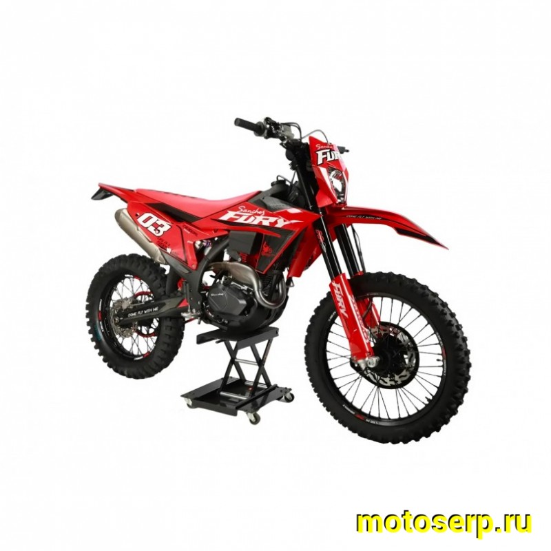 Купить  Мотоцикл Кросс/Эндуро Sanchez Fury CB300RL (спортинв) ZS175FMM-5A, 4 клап,  MNT-Tech 41, сжат/отб, 21/18", USB, стоп. (шт) (ФОТО купить с доставкой по Москве и России, цена, технические характеристики, комплектация фото  - motoserp.ru