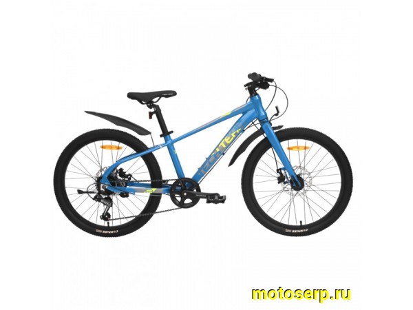 Купить  24" TECH TEAM NEON голубой (13") (Тач Тим Неон) 24"; 21ск; рама-алюминий; тормоз-Disk (шт) (ART купить с доставкой по Москве и России, цена, технические характеристики, комплектация фото  - motoserp.ru