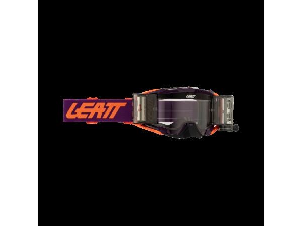 Купить  Очки мото Кросс Leatt Velocity 5.5 Roll-Off Purple Clear 83% (8025200600) (шт) (Fox УТ-00028058 купить с доставкой по Москве и России, цена, технические характеристики, комплектация фото  - motoserp.ru