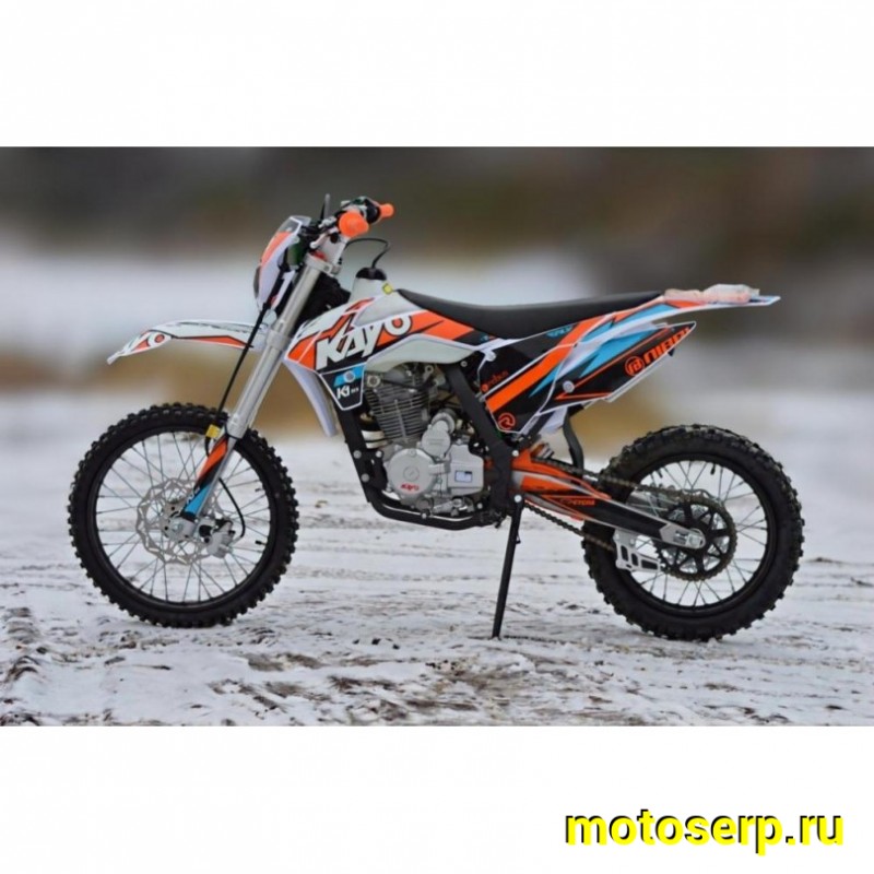 Купить  Мотоцикл Кросс/Эндуро KAYO K1-L 150 MX 19/16 (спортинв) (шт) (SM  купить с доставкой по Москве и России, цена, технические характеристики, комплектация фото  - motoserp.ru