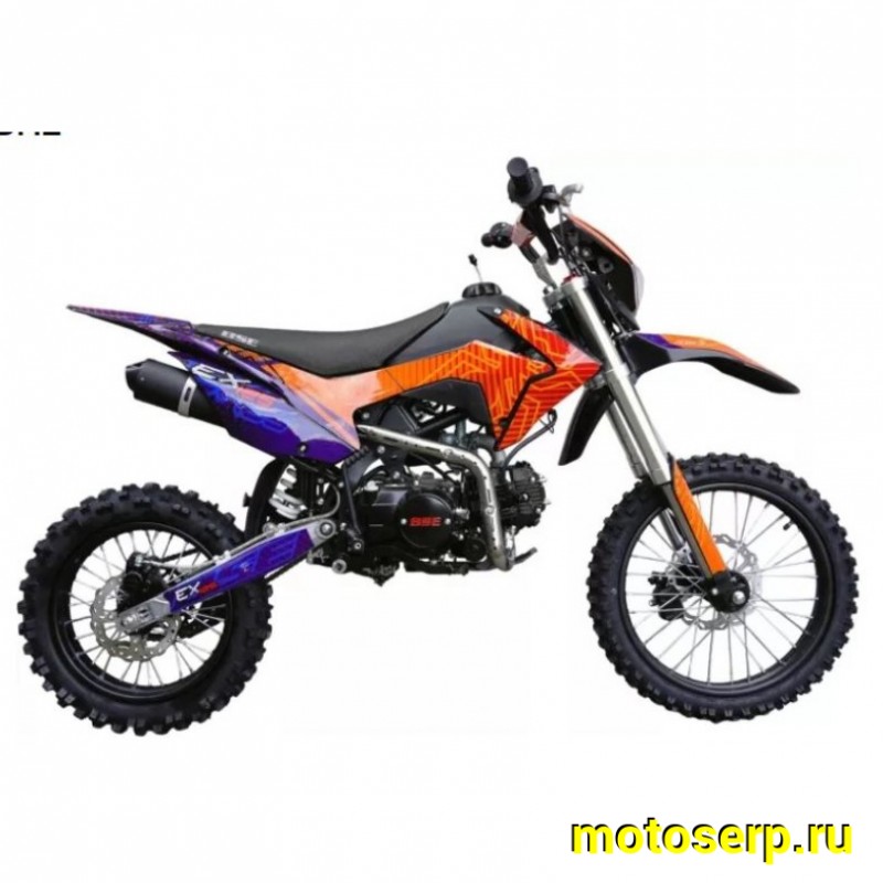 Купить  Питбайк BSE EX125 14/12 Blue Orange Ant (шт) купить с доставкой по Москве и России, цена, технические характеристики, комплектация фото  - motoserp.ru