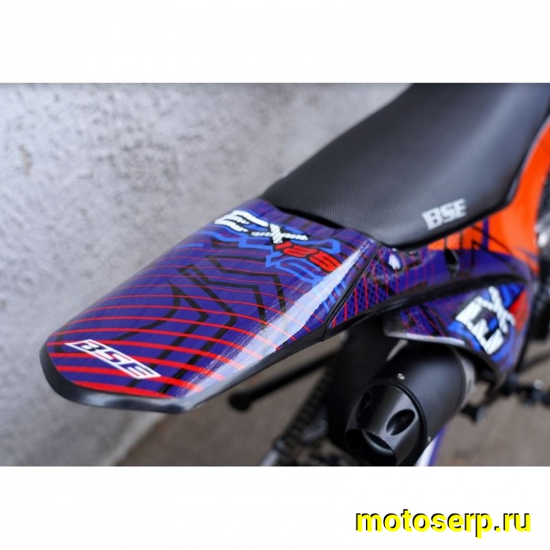 Купить  Питбайк BSE EX125 14/12 Blue Orange Ant (шт) купить с доставкой по Москве и России, цена, технические характеристики, комплектация фото  - motoserp.ru