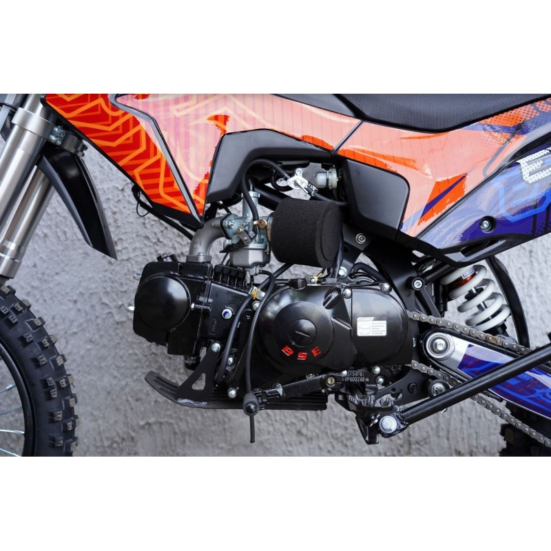 Купить  Питбайк BSE EX125 14/12 Blue Orange Ant (шт) купить с доставкой по Москве и России, цена, технические характеристики, комплектация фото  - motoserp.ru