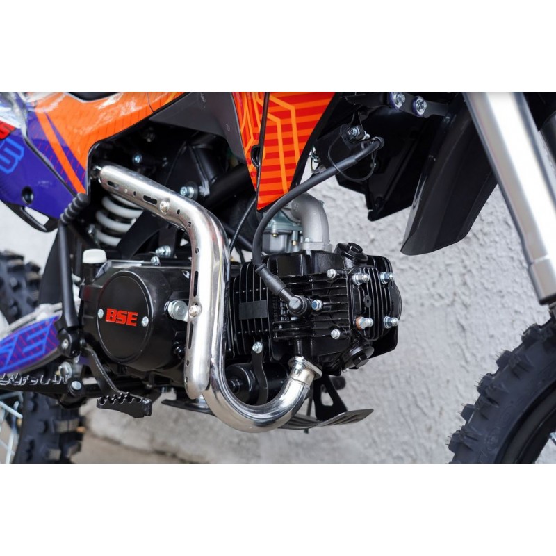 Купить  Питбайк BSE EX125 14/12 Blue Orange Ant (шт) купить с доставкой по Москве и России, цена, технические характеристики, комплектация фото  - motoserp.ru