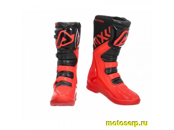Купить  Мотоботы кросс. ACERBIS X-TEAM красный/ черный, р-р 42" (NQ) (пар) (0 купить с доставкой по Москве и России, цена, технические характеристики, комплектация фото  - motoserp.ru