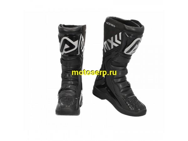 Купить  Мотоботы кросс. ACERBIS X-TEAM черный , р-р 41" (NQ) (пар) (RM 104987-3 купить с доставкой по Москве и России, цена, технические характеристики, комплектация фото  - motoserp.ru