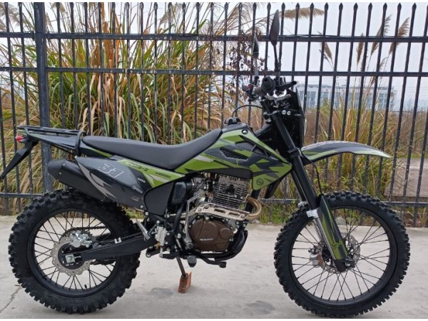 Купить  Мотоцикл Кросс/Эндуро Regulmoto Sport-003 Z (Хаки) 250сс 166FMM 21/18, 5пер, эл/кикстарт, диск/диск, тихий выхлоп (шт)  купить с доставкой по Москве и России, цена, технические характеристики, комплектация фото  - motoserp.ru