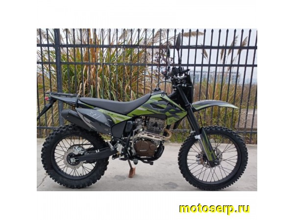 Купить  Мотоцикл Кросс/Эндуро Regulmoto Sport-003 Z (Хаки) 250сс 166FMM 21/18, 5пер, эл/кикстарт, диск/диск, тихий выхлоп (шт)  купить с доставкой по Москве и России, цена, технические характеристики, комплектация фото  - motoserp.ru