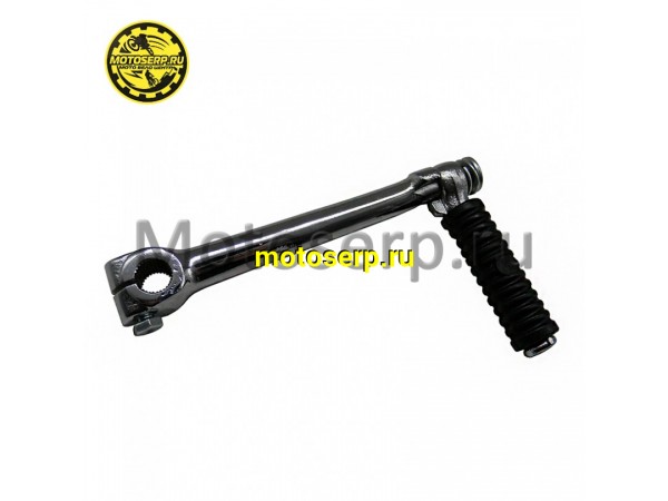 Купить  Рычаг кикстартера (ножка заводная) 154FMI/YX125/TTR125  Питбайк и др.(хром/черный) (D13, L-170) (шт) (MM 77350 купить с доставкой по Москве и России, цена, технические характеристики, комплектация фото  - motoserp.ru