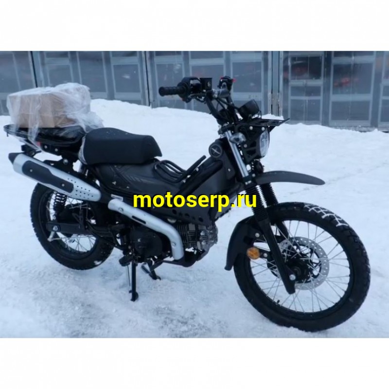 Купить  Мопед MM XTRAIL 3 City Cross X (Honda TRAIL) 50/125сс, карб. полуавт, 4Т, диск/бар. 18"/16" шир.багаж (шт) 01250 (MM 51281 купить с доставкой по Москве и России, цена, технические характеристики, комплектация фото  - motoserp.ru