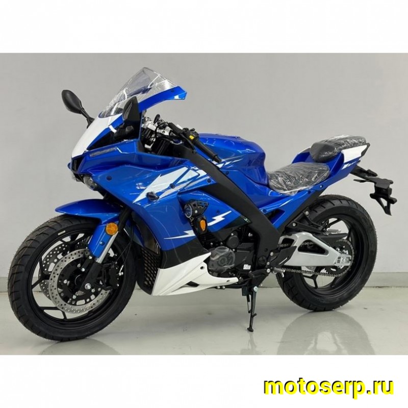 Купить  Мотоцикл MM FALCON PRIME 2 (репл. Yamaha R1) (ФАЛКОН Прайм2)  спорт 4Т, 300cc, 175FMN, PR300 , 6КПП, 110/70-17"/150/70-17" электростарт (шт) (MM 51785 купить с доставкой по Москве и России, цена, технические характеристики, комплектация фото  - motoserp.ru