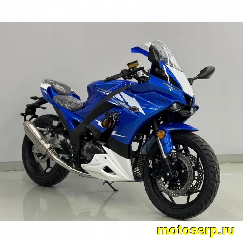 Купить  Мотоцикл MM FALCON PRIME 2 (репл. Yamaha R1) (ФАЛКОН Прайм2)  спорт 4Т, 300cc, 175FMN, PR300 , 6КПП, 110/70-17"/150/70-17" электростарт (шт) (MM 51785 купить с доставкой по Москве и России, цена, технические характеристики, комплектация фото  - motoserp.ru