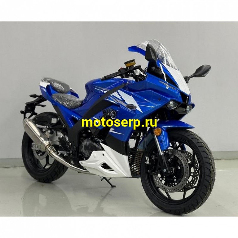 Купить  Мотоцикл MM FALCON PRIME 2 (репл. Yamaha R6) (ФАЛКОН Прайм2)  спорт 4Т, 300cc, 175FMN, PR300 , 6КПП, 110/70-17"/150/70-17" электростарт (шт) (MM 51785 купить с доставкой по Москве и России, цена, технические характеристики, комплектация фото  - motoserp.ru