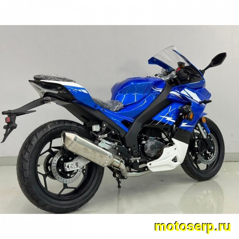 Купить  Мотоцикл MM FALCON PRIME 2 (репл. Yamaha R1) (ФАЛКОН Прайм2)  спорт 4Т, 300cc, 175FMN, PR300 , 6КПП, 110/70-17"/150/70-17" электростарт (шт) (MM 51785 купить с доставкой по Москве и России, цена, технические характеристики, комплектация фото  - motoserp.ru