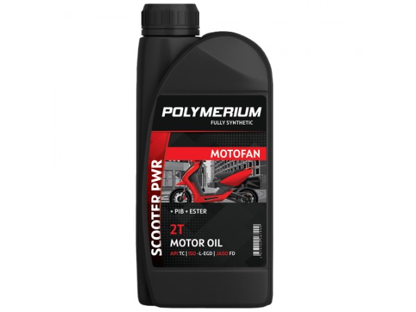 Купить  Масло POLYMERIUM MOTOFAN SCOOTER PWR 2T 1L синт (шт) (plmmf2spwr1 (JP  купить с доставкой по Москве и России, цена, технические характеристики, комплектация фото  - motoserp.ru