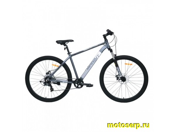 Купить  29" TECH TEAM SPRINT серый (19&rdquo;) (ТЕЧ ТИМ СПРИНТ) 29&rdquo;; горный; 7ск; рама-алюминий; тормоз-Disk (шт) (ART (M купить с доставкой по Москве и России, цена, технические характеристики, комплектация фото  - motoserp.ru