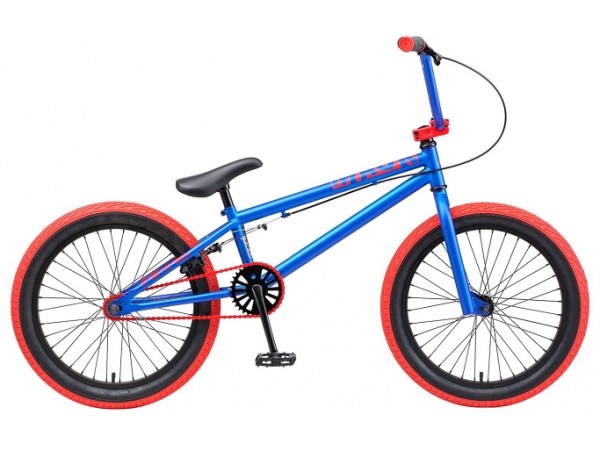 Купить  20" BMX TECH TEAM MACK синий (20") (Тач Тим Мак) 20"; 1ск; рама-сталь; тормоз-V-Brake (шт) (ART (M купить с доставкой по Москве и России, цена, технические характеристики, комплектация фото  - motoserp.ru