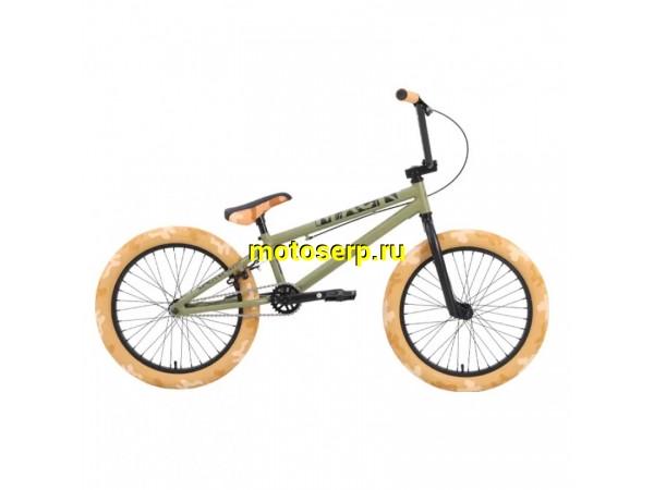 Купить  20" BMX TECH TEAM MACK (20") (Тач Тим Мак) 20"; 1ск; рама-сталь; тормоз-V-Brake (шт) (ART (M купить с доставкой по Москве и России, цена, технические характеристики, комплектация фото  - motoserp.ru