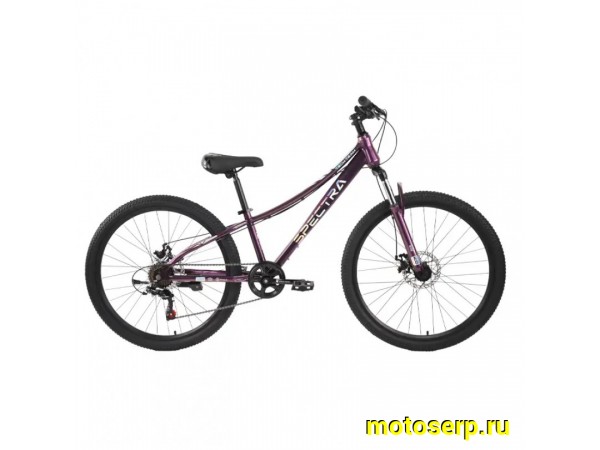 Купить  26" TECH TEAM SPECTRA фиолетовый (12") (Тач Тим Спектра) 26"; 7ск; рама-сталь; тормоз-Disk (шт) (ART купить с доставкой по Москве и России, цена, технические характеристики, комплектация фото  - motoserp.ru
