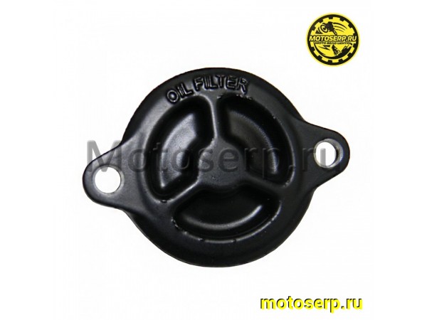 Купить  Крышка масляного фильтра JL571001 (матовая чёрная) (шт) (Bajaj 56JF1X36 купить с доставкой по Москве и России, цена, технические характеристики, комплектация фото  - motoserp.ru