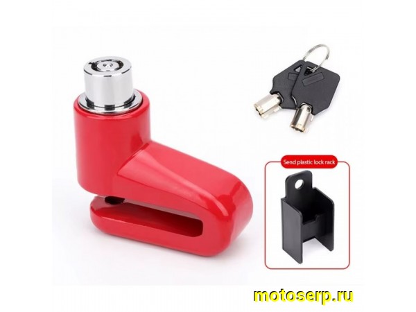 Купить  Замок противоугонный на дисковый тормоз (шт)  (A-E купить с доставкой по Москве и России, цена, технические характеристики, комплектация фото  - motoserp.ru