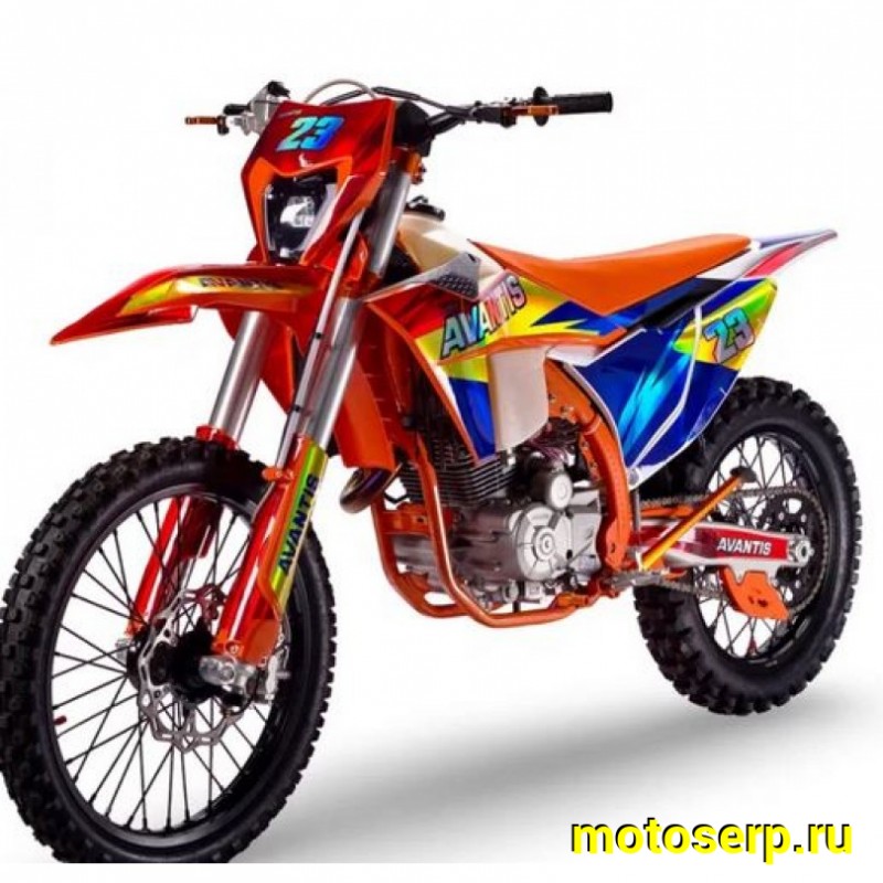 Купить  Мотоцикл Кросс/Эндуро Avantis Enduro K23 (CB300RL) (спортинв), 21/18, 300сс, 4-клап.,175FMM, 4Т(Без прогрессии)(шт) купить с доставкой по Москве и России, цена, технические характеристики, комплектация фото  - motoserp.ru