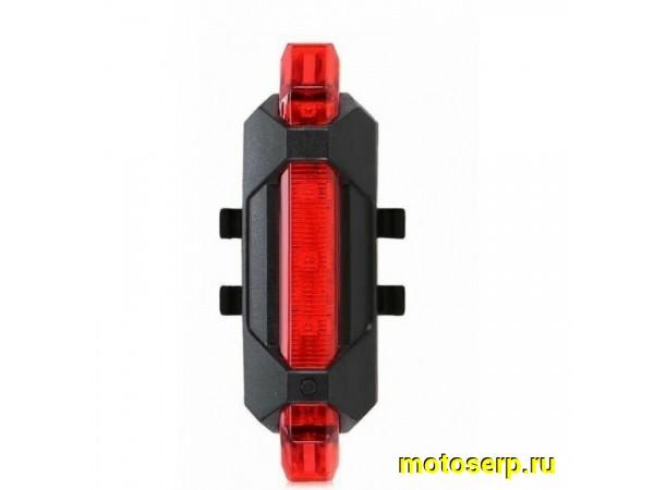 Купить  Фонарь задний FWD-BS-216 (5 светодидов, 2 режима) USB зарядка Вело (шт) (Мир 68988 купить с доставкой по Москве и России, цена, технические характеристики, комплектация фото  - motoserp.ru