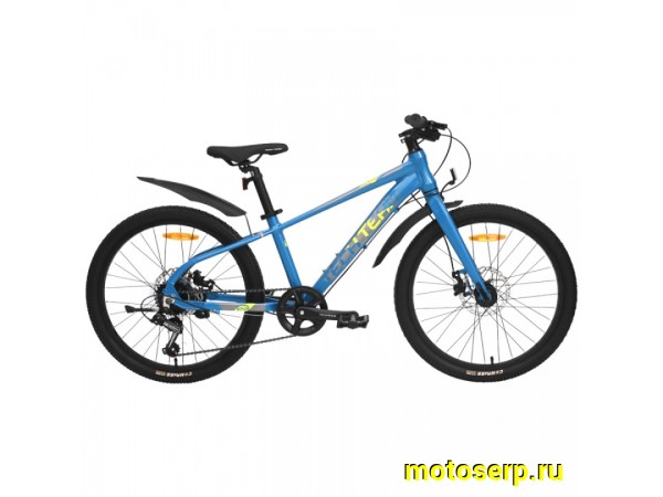 Купить  22" TECH TEAM NEON голубой (12") (ТЕЧ ТИМ НЕОН) 22"; 7ск; рама-алюминий; тормоз-Disk (шт) (ART  купить с доставкой по Москве и России, цена, технические характеристики, комплектация фото  - motoserp.ru