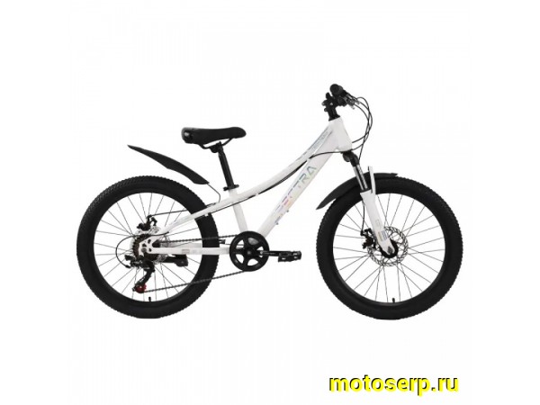 Купить  22" TECH TEAM SPECTRA белый (10") (ТЕЧ ТИМ СПЕКТРА) 22"; 7ск; рама-сталь; тормоз-Disk (шт) (ART купить с доставкой по Москве и России, цена, технические характеристики, комплектация фото  - motoserp.ru