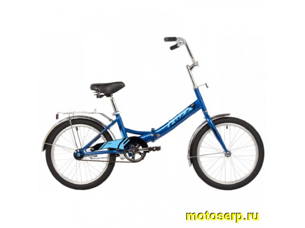 Купить  20" FOXX SHIFT синий (ФОКС ШИФТ) 20"; 1ск; рама-сталь; тормоз-ножной (шт) (ART (M купить с доставкой по Москве и России, цена, технические характеристики, комплектация фото  - motoserp.ru