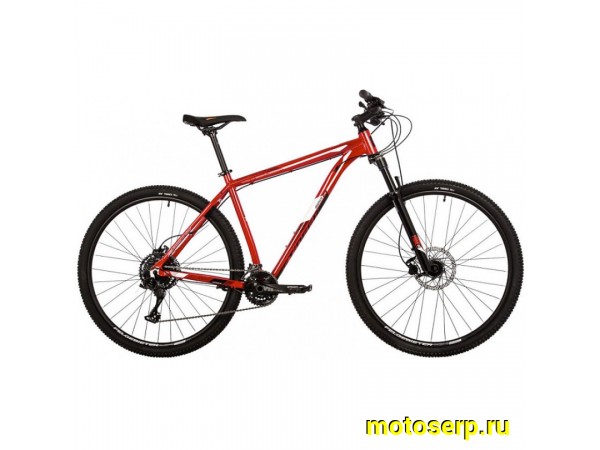 Купить  27.5" STINGER GRAPHITE COMP красный (18&rdquo;) (СТИНГЕР ГРАФИТ КОМП) 27.5&rdquo;; горный; 18ск; рама-алюминий; тормоз-Disk (шт) (ART (M купить с доставкой по Москве и России, цена, технические характеристики, комплектация фото  - motoserp.ru