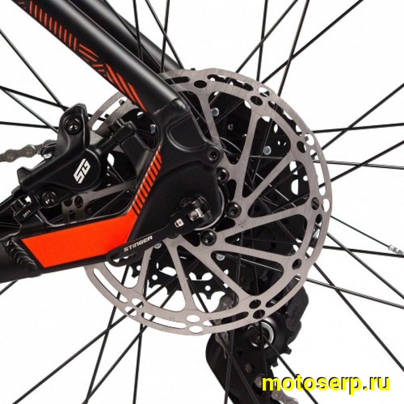 Купить  29" STINGER RELOAD STD черный (20") (СТИНГЕР РЕЛОАД СТД) 29"; 10ск; рама-алюминий; тормоз-Disk (шт) (ART (M купить с доставкой по Москве и России, цена, технические характеристики, комплектация фото  - motoserp.ru