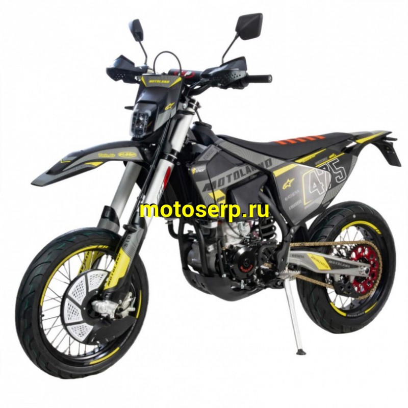 Купить  Мотоцикл внедорожный Motoland XT 500 ST 17/17 Motard (мотард) ПТС (шт) (ML 23483 купить с доставкой по Москве и России, цена, технические характеристики, комплектация фото  - motoserp.ru