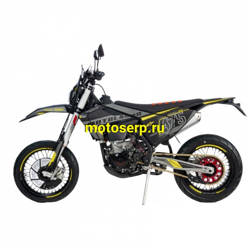 Купить  Мотоцикл внедорожный Motoland XT 500 ST 17/17 Motard (мотард) ПТС (шт) (ML 23483 купить с доставкой по Москве и России, цена, технические характеристики, комплектация фото  - motoserp.ru