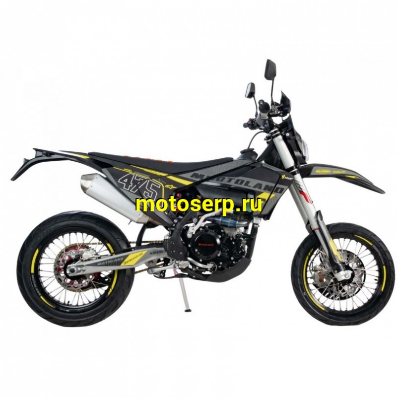 Купить  Мотоцикл внедорожный Motoland XT 500 ST 17/17 Motard (мотард) ПТС (шт) (ML 23483 купить с доставкой по Москве и России, цена, технические характеристики, комплектация фото  - motoserp.ru