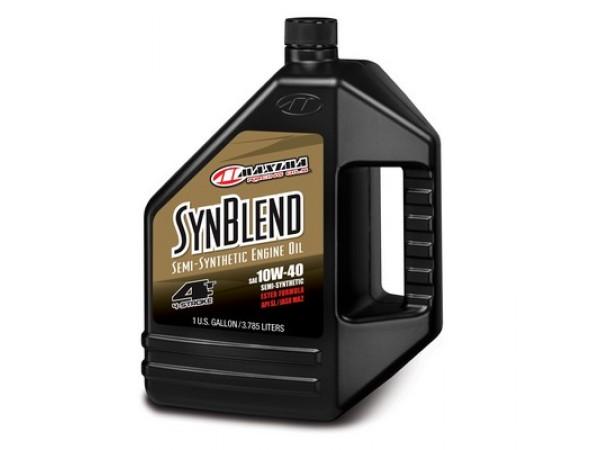 Купить  Масло MAXIMA 10W40 Syn Blend для мотоц и мопедов с мех к.п. 4 так.п/синт.4л (шт) (Maxima 349128B купить с доставкой по Москве и России, цена, технические характеристики, комплектация фото  - motoserp.ru
