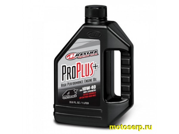 Купить  Масло MAXIMA 10W40 Pro Plus+ для мотоц и мопедов с мех к.п. 4 так синт.1л  (шт)  (Maxima 30-02901 купить с доставкой по Москве и России, цена, технические характеристики, комплектация фото  - motoserp.ru