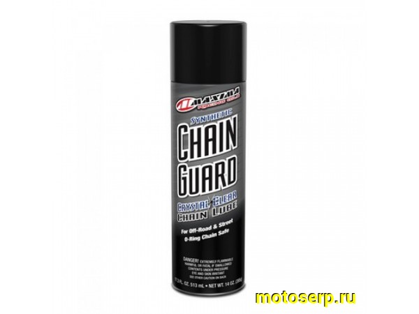 Купить  Смазка цепи MAXIMA Clear Synthetic Chain Guard 535мл. (шт)  (Maxima 77920 купить с доставкой по Москве и России, цена, технические характеристики, комплектация фото  - motoserp.ru