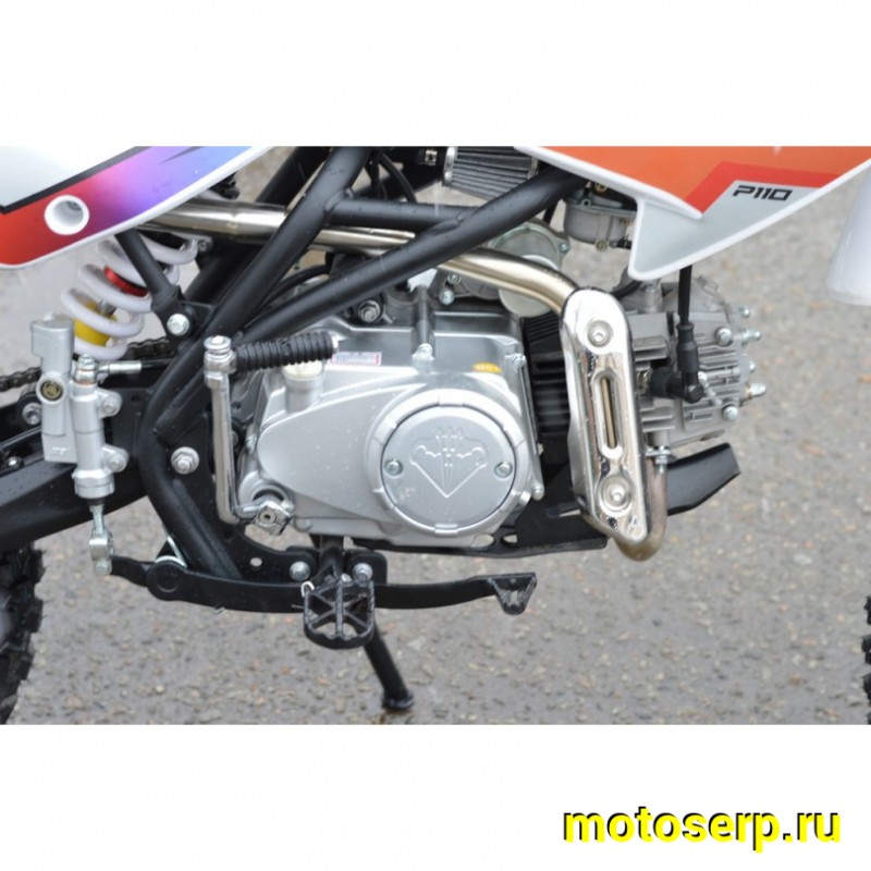 Купить  Питбайк XGZ P110 110сс 17/14" полуавтом, эл/кикстарт (спортинв)  (шт)  купить с доставкой по Москве и России, цена, технические характеристики, комплектация фото  - motoserp.ru