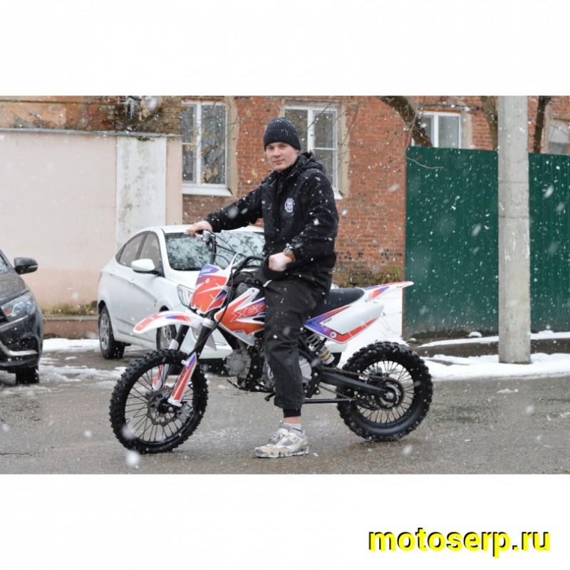 Купить  Питбайк XGZ P110 110сс 17/14" полуавтом, эл/кикстарт (спортинв)  (шт)  купить с доставкой по Москве и России, цена, технические характеристики, комплектация фото  - motoserp.ru