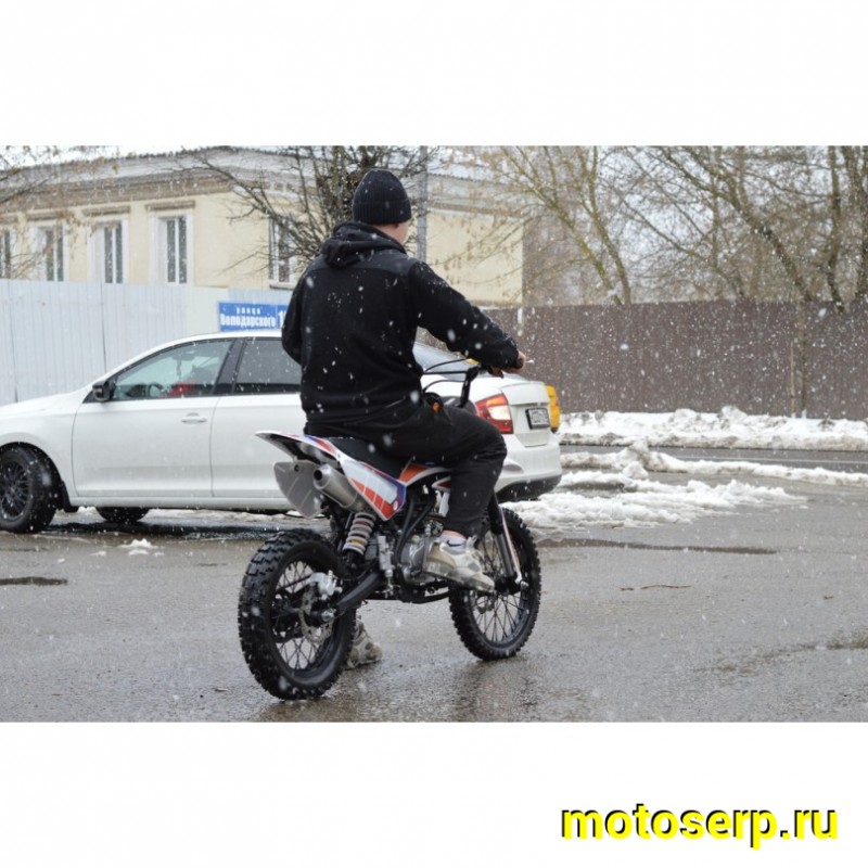 Купить  Питбайк XGZ P110 110сс 17/14" полуавтом, эл/кикстарт (спортинв)  (шт)  купить с доставкой по Москве и России, цена, технические характеристики, комплектация фото  - motoserp.ru