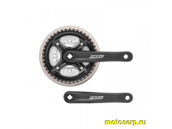 Купить  Шатуны 3 зв.на квадрате. Алюм. 42/34/24 зуб NECO Вело (пар) (Дан  купить с доставкой по Москве и России, цена, технические характеристики, комплектация фото  - motoserp.ru