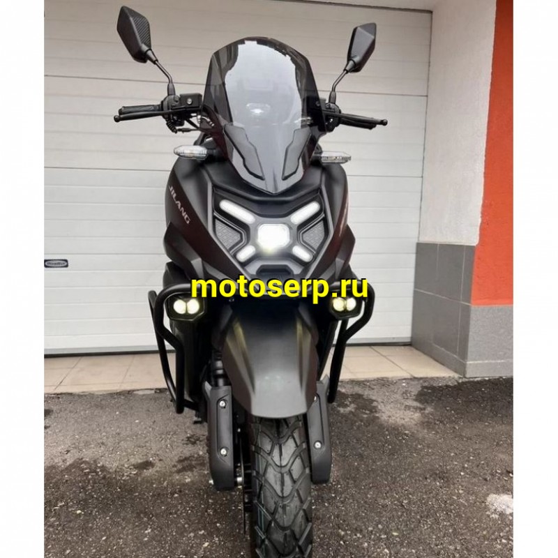 Купить  Скутер Jilang TANK-4 50сс 12/12" дикс/бараб, дуги, кофр, держатель телефона (шт) 01500  (Jilang купить с доставкой по Москве и России, цена, технические характеристики, комплектация фото  - motoserp.ru