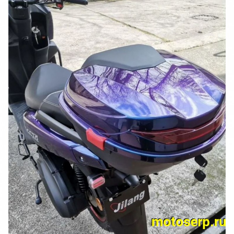 Купить  Скутер Jilang TANK-4 50сс 12/12" ИНЖЕКТОР дикс/бараб, дуги, кофр, держатель телефона (шт) 01800  (Jilang купить с доставкой по Москве и России, цена, технические характеристики, комплектация фото  - motoserp.ru