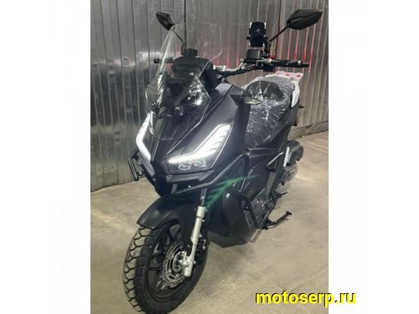 Купить  Скутер Jilang ADV 50сс 14/13" дикс/бараб, дуги, держатель телефона, подогрев руля, цвет фар через приложение! (шт) 01500  (City  купить с доставкой по Москве и России, цена, технические характеристики, комплектация фото  - motoserp.ru
