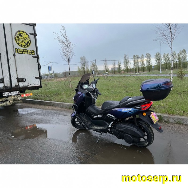 Купить  Скутер Jilang Z-MAX 50сс 13/13" дикс/бараб, дуги, кофр, держатель телефона (шт) 01500  (City  (SN купить с доставкой по Москве и России, цена, технические характеристики, комплектация фото  - motoserp.ru