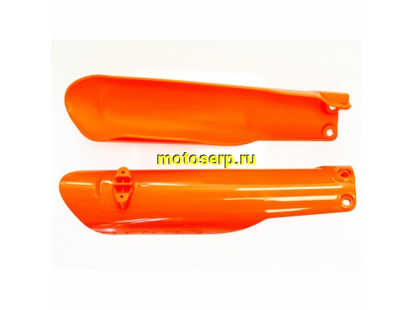 Купить  Щиток защитный переднего амортизатора (защита пера) GR8 (оранжевые) (пара) (SM 932-1640 купить с доставкой по Москве и России, цена, технические характеристики, комплектация фото  - motoserp.ru