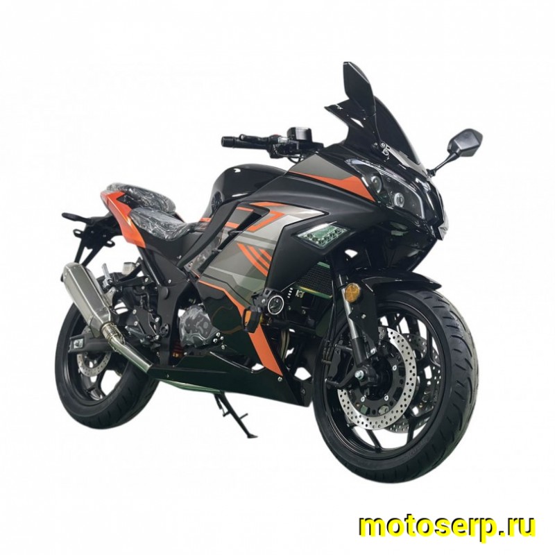 Купить  Мотоцикл MM FALCON PRIME 3 (Kaw NINJA ) 4Т, 300cc, 175FMN, PR300, 6КПП, 110/150х70-17"(шт) (MM 51786 купить с доставкой по Москве и России, цена, технические характеристики, комплектация фото  - motoserp.ru