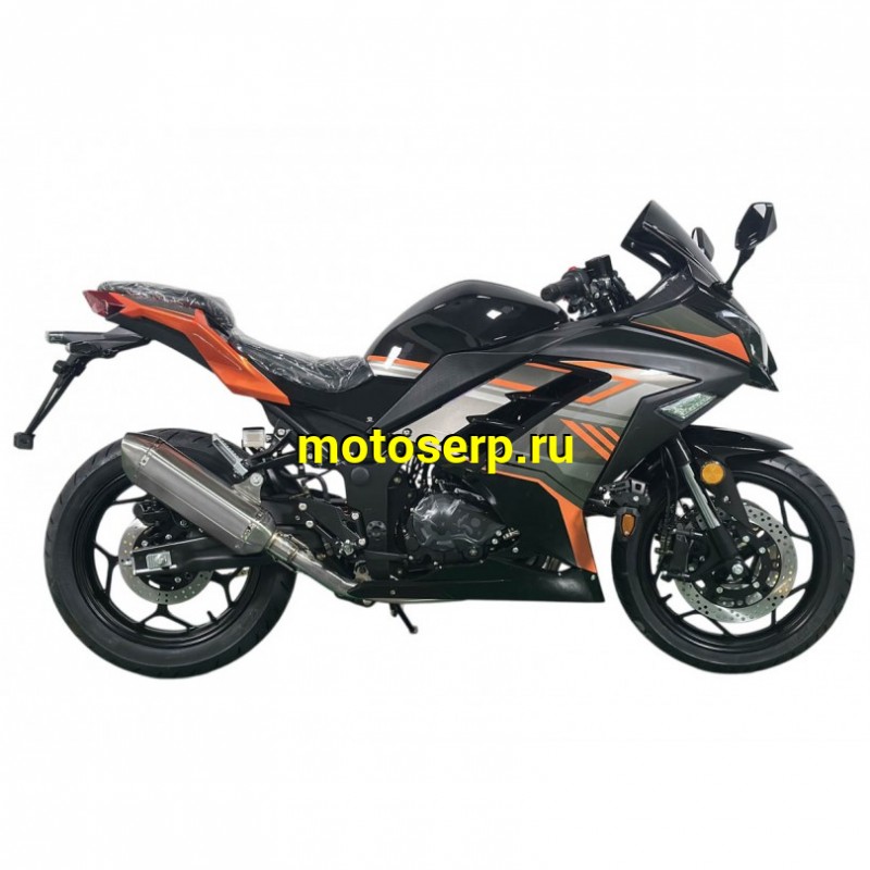 Купить  Мотоцикл MM FALCON PRIME 3 (Kaw NINJA ) (Запаянная трещ. на боковине, цена со скидкой) 4Т, 300cc, 175FMN, PR300, 6КПП, 110/150х70-17"(шт) (MM 51786 купить с доставкой по Москве и России, цена, технические характеристики, комплектация фото  - motoserp.ru